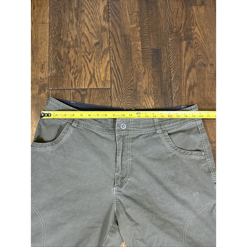 KÜHL Ramblr Shorts Men’s 38 Style 5125 Olive Vintage Patina Hiking Outdoor 9.5” - Picture 5 of 8